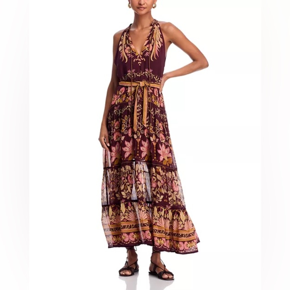 NWT Farm Rio Bella Maxi Dress L